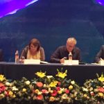 Firma de convenio de colaboración entre la UANL y el IMSS, XXII Foro Norte de Investigación del IMSS